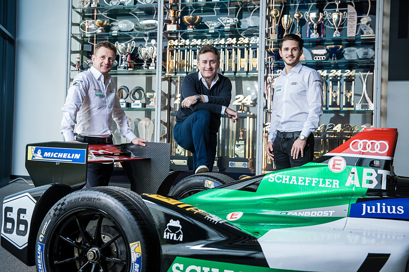 フォーミュラEの2017/2018年シーズンに「Team Audi Sport ABT Schaeffler」がドイツメーカー初のワークスチーム体制で参戦