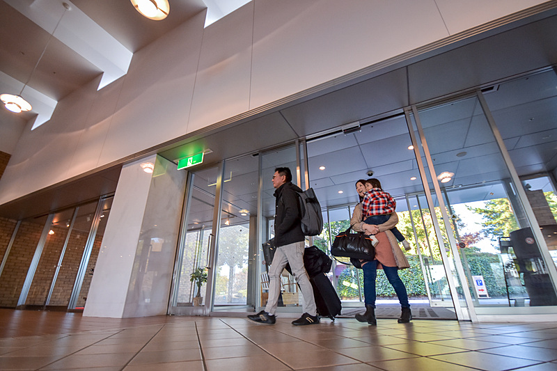 ホテルツインリンクへ到着！