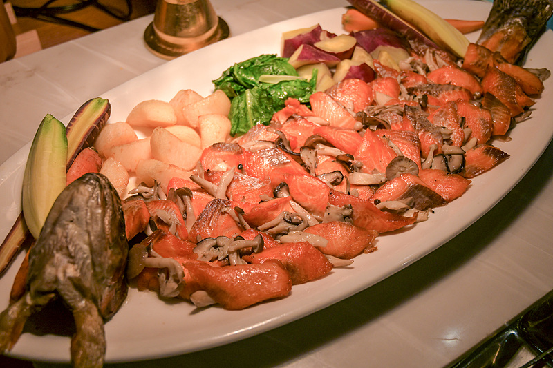 ずらりと並んだお料理はどれもおいしそうで目移りしてしまう