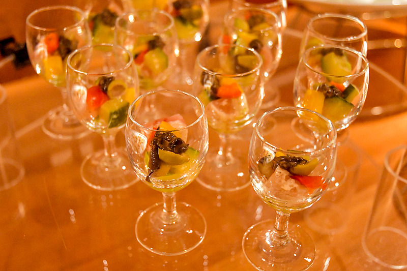 ずらりと並んだお料理はどれもおいしそうで目移りしてしまう