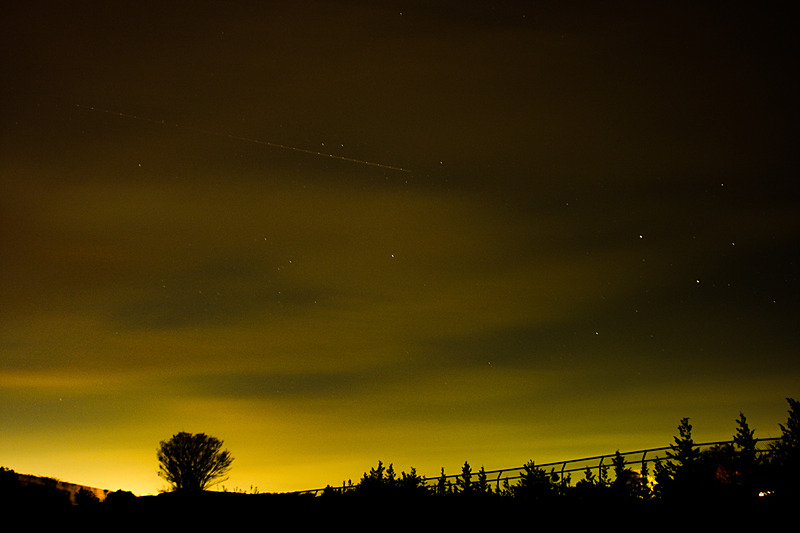 東京では見られない星空に、全員でウットリ……