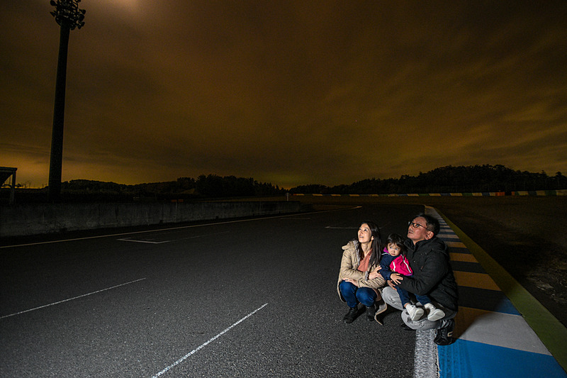 東京では見られない星空に、全員でウットリ……