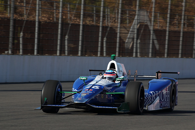 Honda Racing THANKS DAY 2017で凱旋走行を行なった佐藤琢磨選手