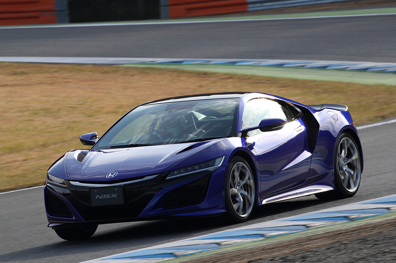 NSXやシビック TYPE-Rが利用されたロードコースの同乗体験走行も行なわれた