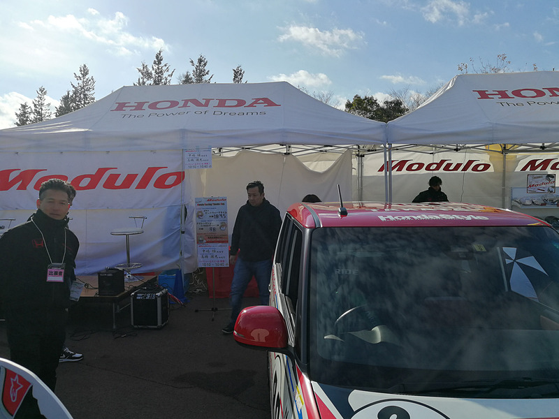 ホンダアクセスのブース