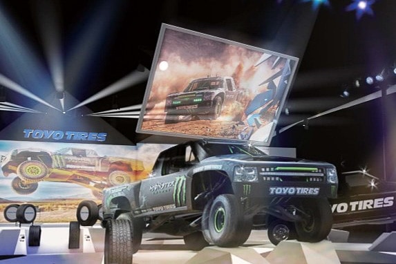 トーヨータイヤブースのイメージ図