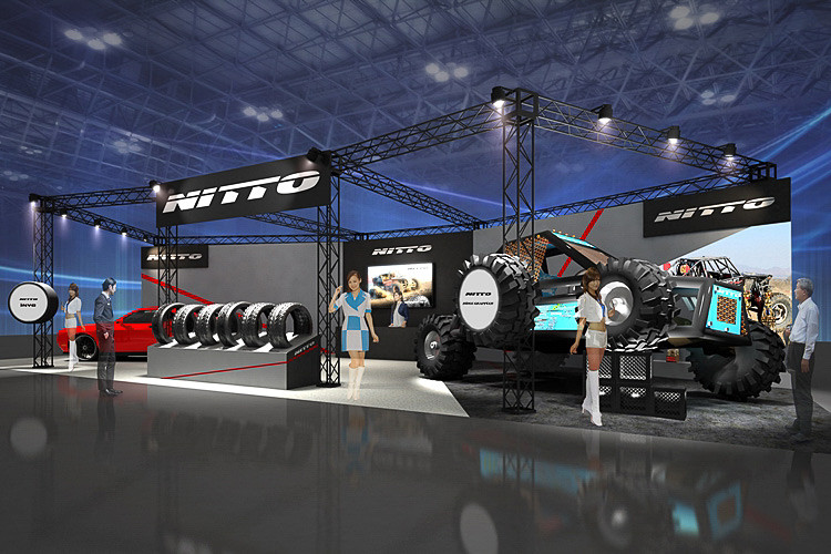 ニットータイヤブースのイメージ図