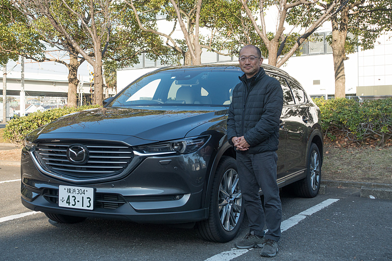 解説＆視聴時の運転を行なっていただいたボーズ・オートモーティブの中口豊氏