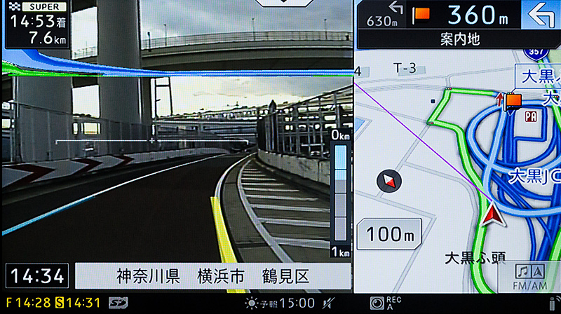 はみ出しを注意してくれるレーンキープサポート