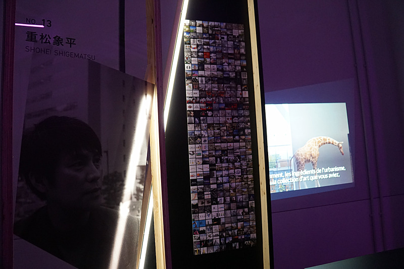 イノヴェイターの取り組みを紹介する展示