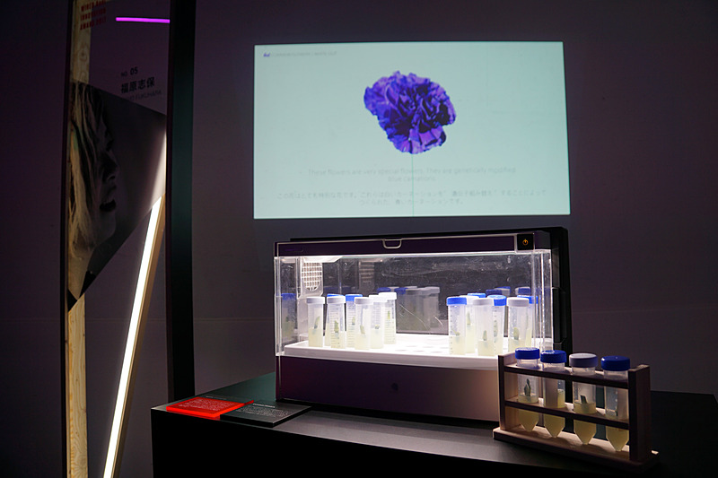 イノヴェイターの取り組みを紹介する展示