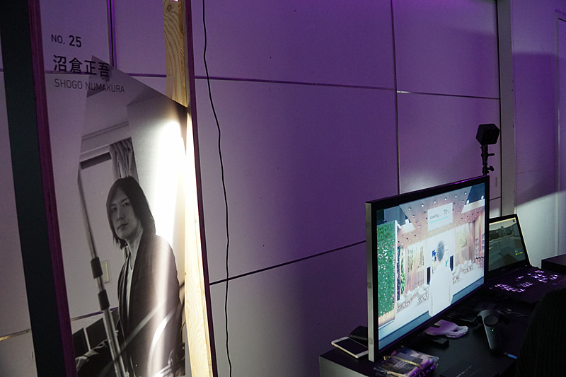 イノヴェイターの取り組みを紹介する展示