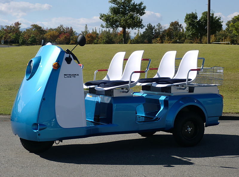光岡自動車の新型3輪EV（電気自動車）「Like-P3（ライク-P3）」