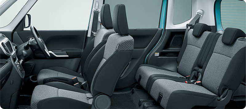 ソリオ Sセレクション 全方位モニター用カメラパッケージ装着車 シート