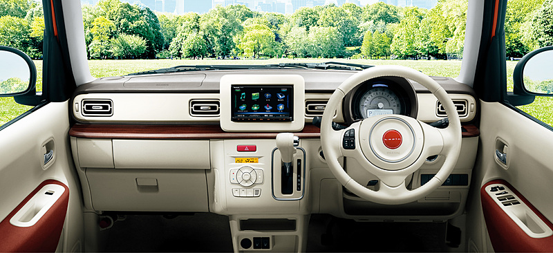 アルト ラパン Sセレクションのインパネ