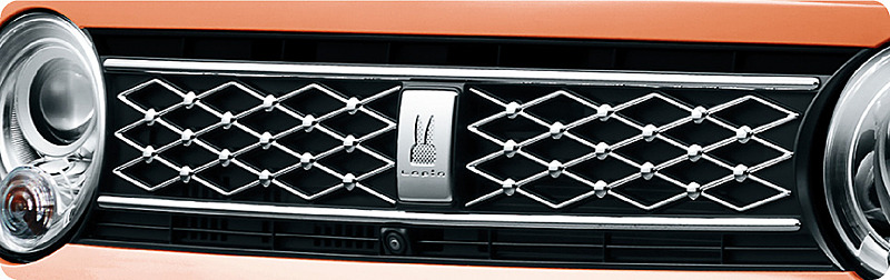 専用メッキフロントグリル