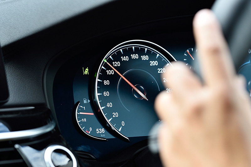 ACCを110km/hに設定