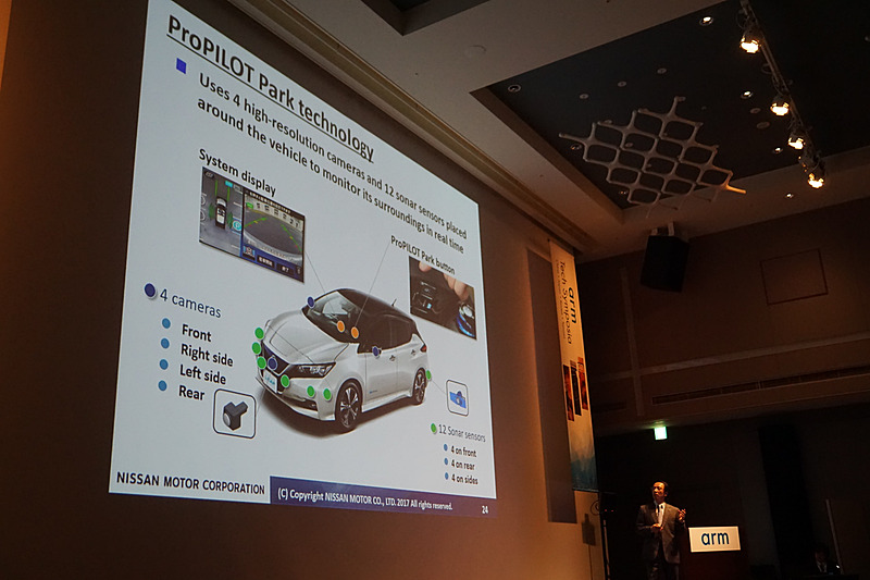 プロパイロットパーキングを説明するスライド