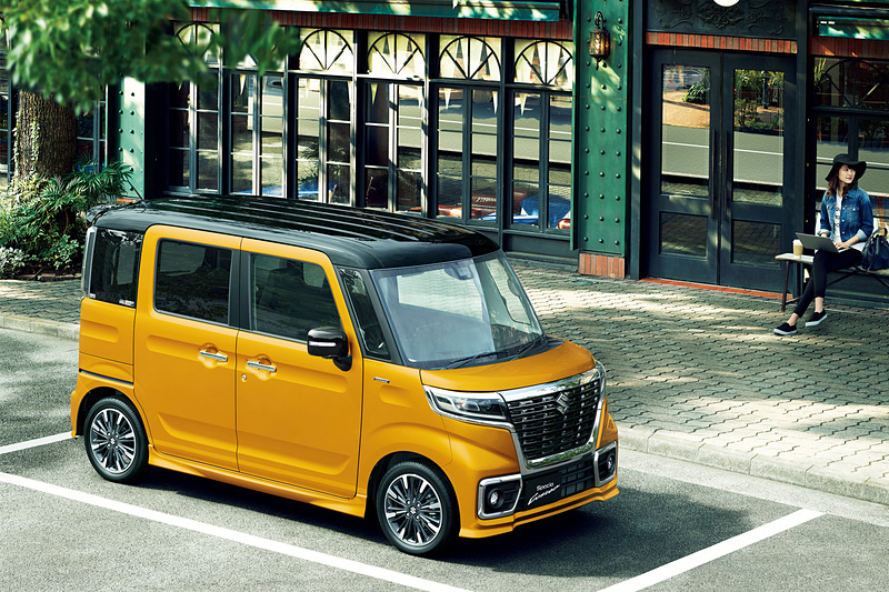 新型「スペーシア カスタム」