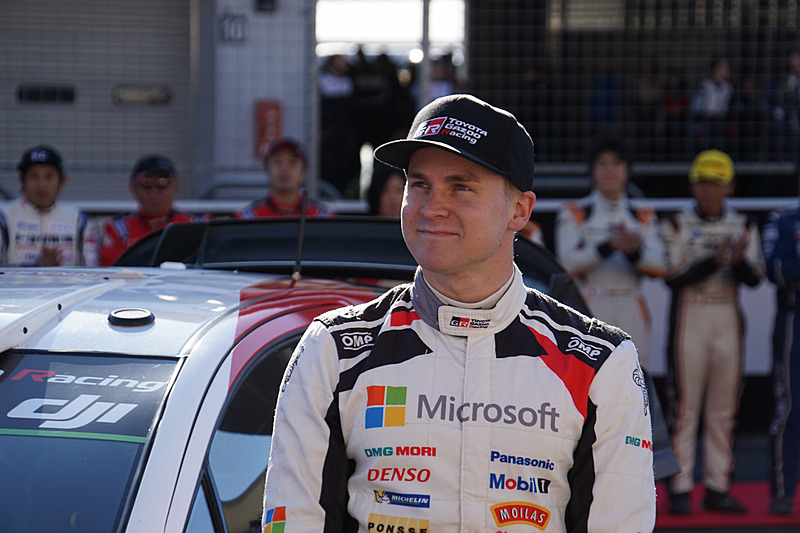 ヤリスWRCをドライブしたエサペッカ・ラッピ選手