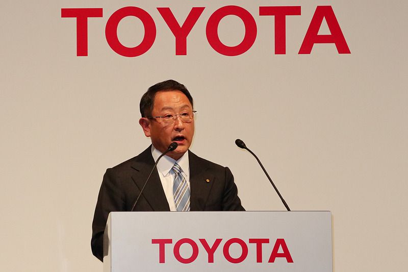 トヨタ自動車株式会社 代表取締役社長 豊田章男氏