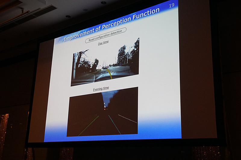 複雑な場面における走行シーン