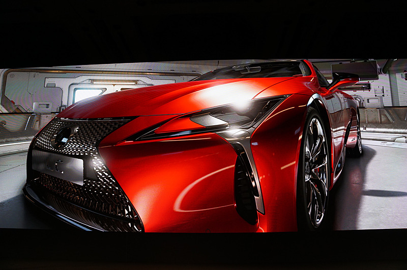 レクサス「LC」が登場したProject Holodeck