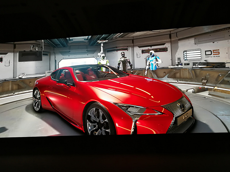 レクサス「LC」が登場したProject Holodeck