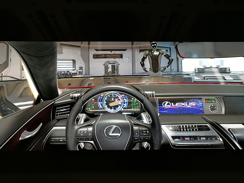 レクサス「LC」が登場したProject Holodeck