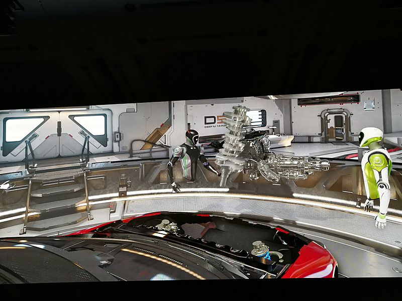 レクサス「LC」が登場したProject Holodeck