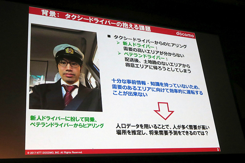 検証にあたっては、石黒氏が新人ドライバーに扮してベテランドライバーにヒアリングを行なった