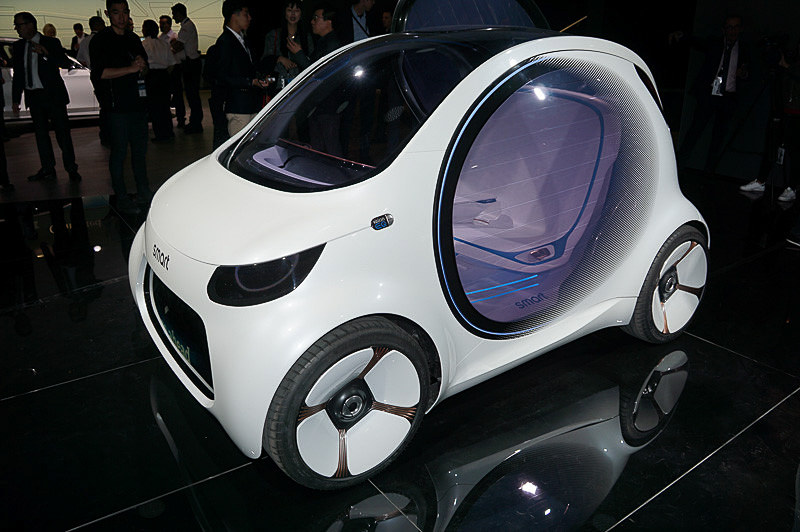 メルセデス・ベンツ「smart vision EQ fortwo」