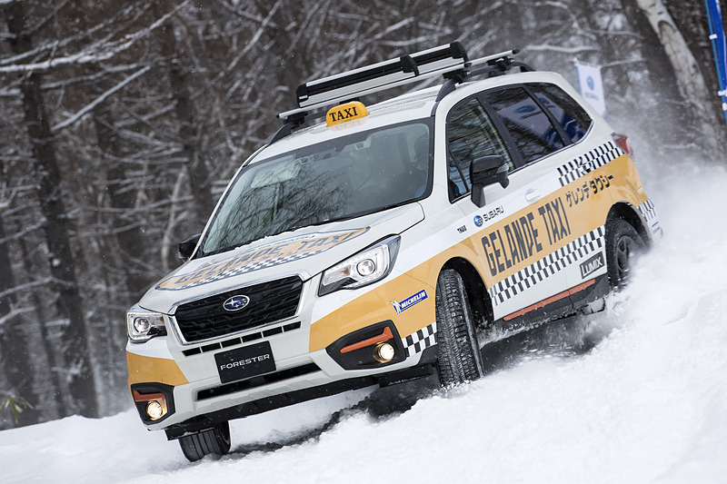 激しい走りで乗車した人たちを楽しませた