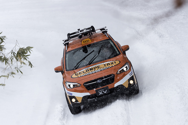 激しい走りで乗車した人たちを楽しませた