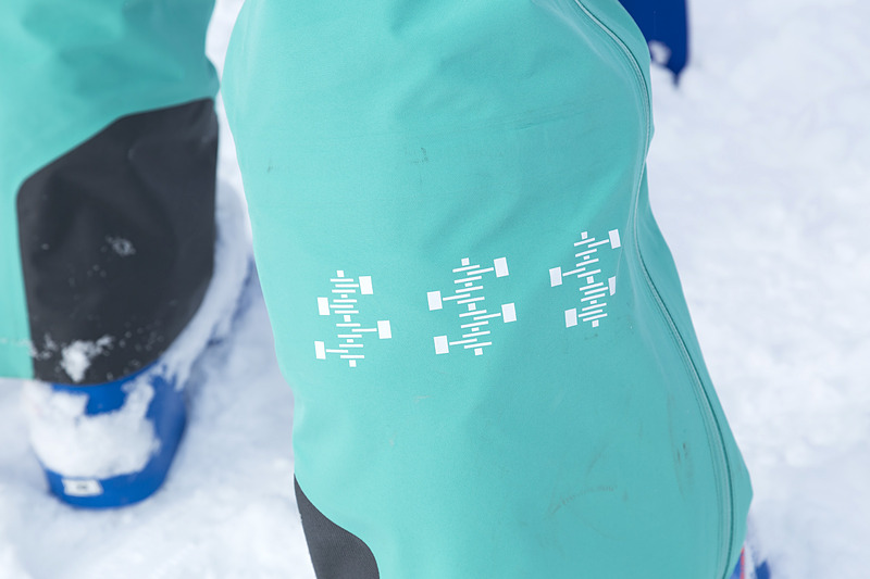 ワンポイントがあちこちに