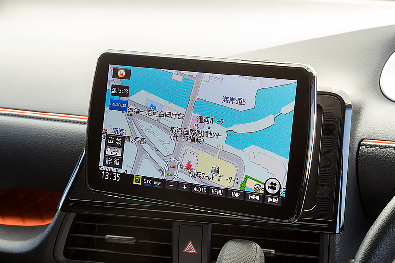 左振り、中央、右振り（ドライバー向き）。写真だとあまり差がないように見えるけれど実際はかなり違う