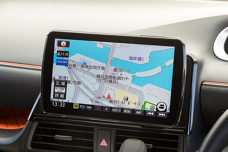 左振り、中央、右振り（ドライバー向き）。写真だとあまり差がないように見えるけれど実際はかなり違う