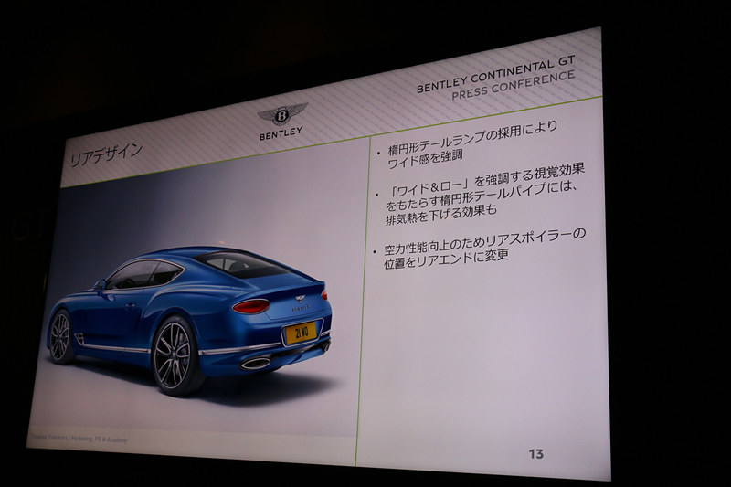 外観デザインのポイント。丸目4灯のヘッドライトやサイドに施される「パワーライン」などを歴代モデルの共通モチーフとして備えている