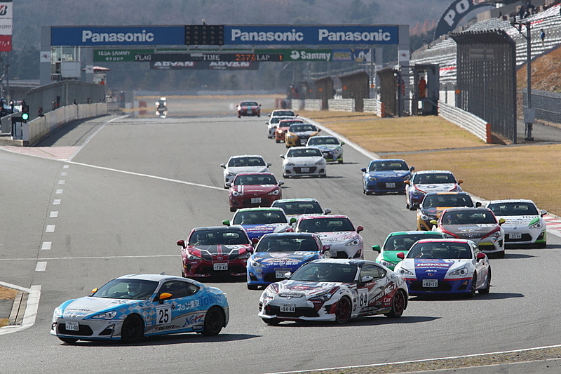 12月9日～10日に開催された2017年の「GAZOO Racing 86/BRZ Race」シーズン最終戦