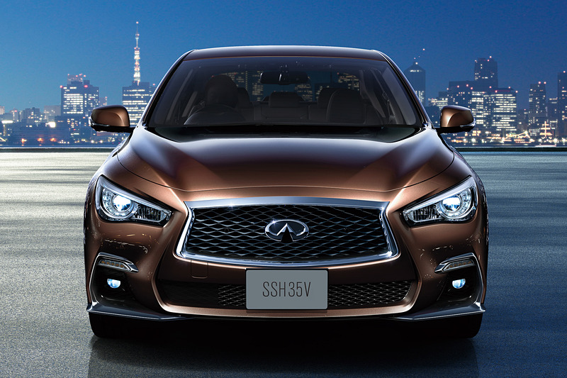 マイチェンしたスカイラインの外観デザイン