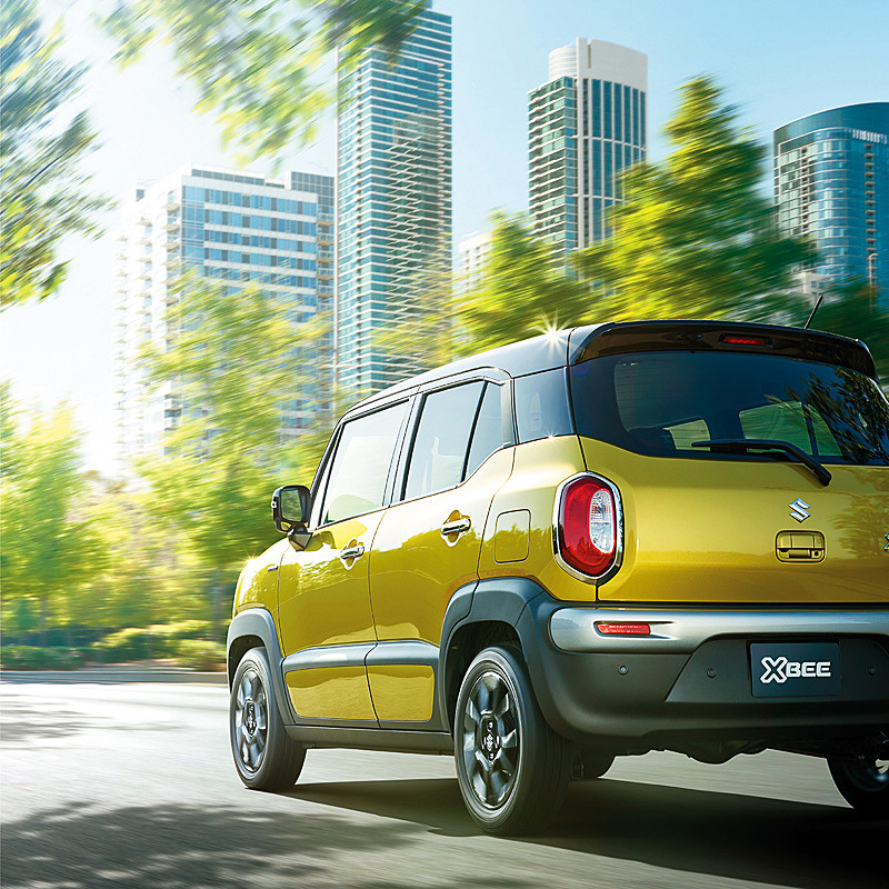 クロスビーの走行イメージ