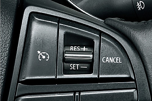 HYBRID MZにはクルーズコントロールシステムを標準装備