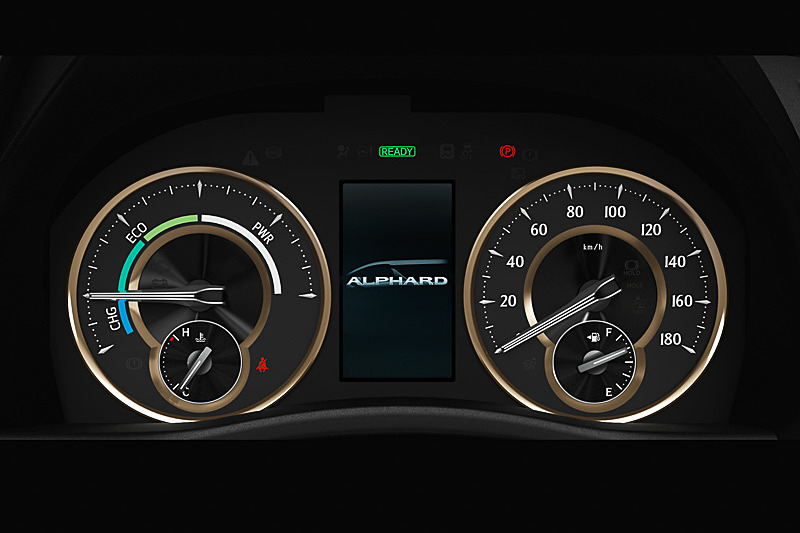 Executive Lounge専用のオプティトロンメーター（メーター照明度コントロール付）