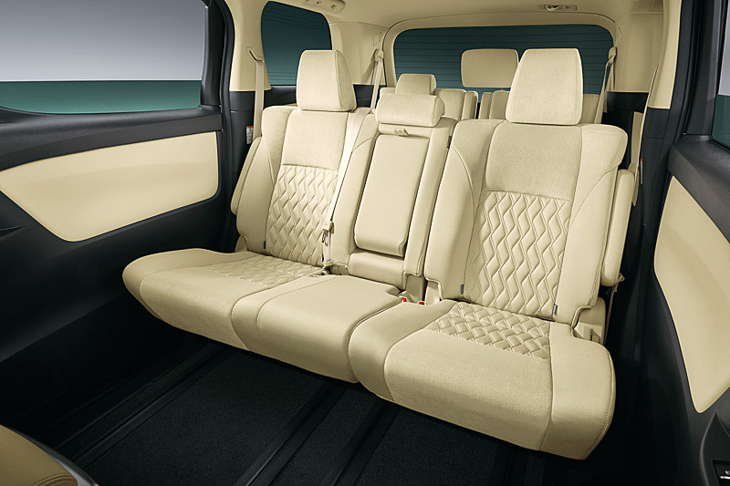 6：4分割チップアップシート（8人乗り・セカンドシート）