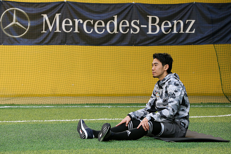 独ブンデスリーガのボルシア・ドルトムントに所属する香川真司選手