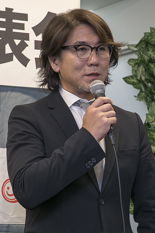 エントラント代表の安藝貴範氏