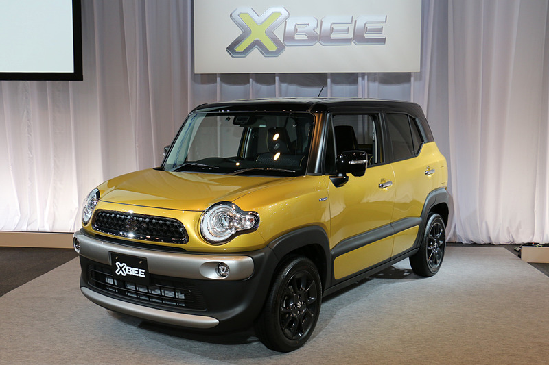 12月25日に発売された小型クロスオーバーワゴン「クロスビー」