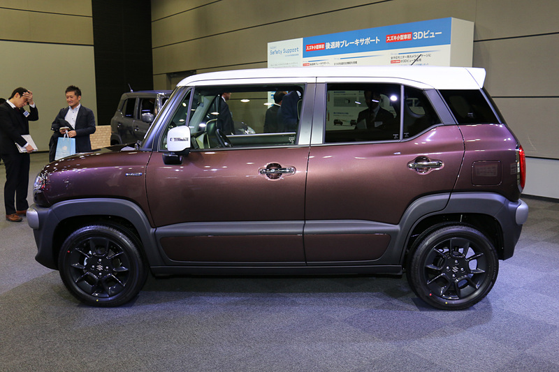 ボディサイズは3760×1670×1705mm（全長×全幅×全高）、ホイールベースは2435mmで全車共通