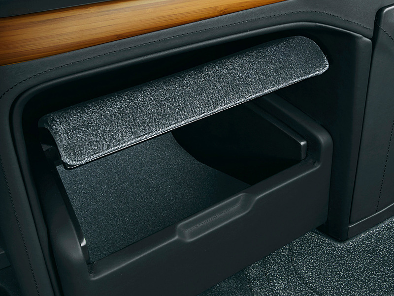 フルパーテーション フットレスト（開時）