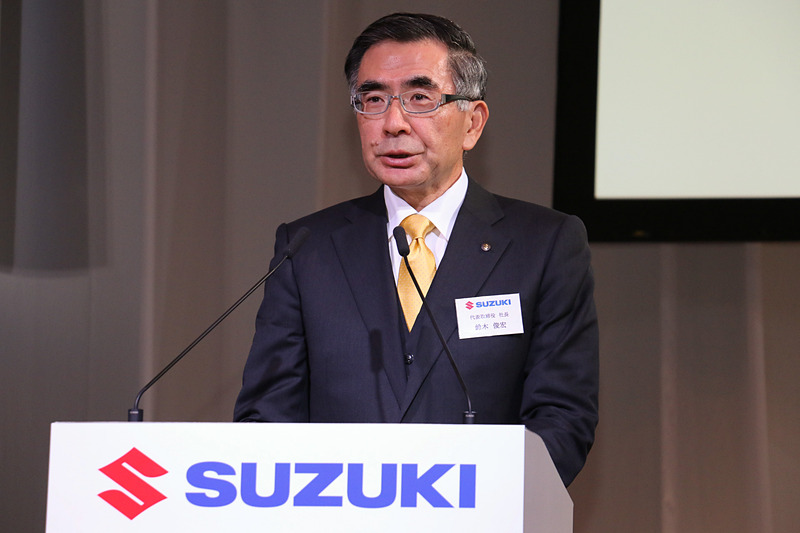 スズキ株式会社 代表取締役社長 鈴木俊宏氏
